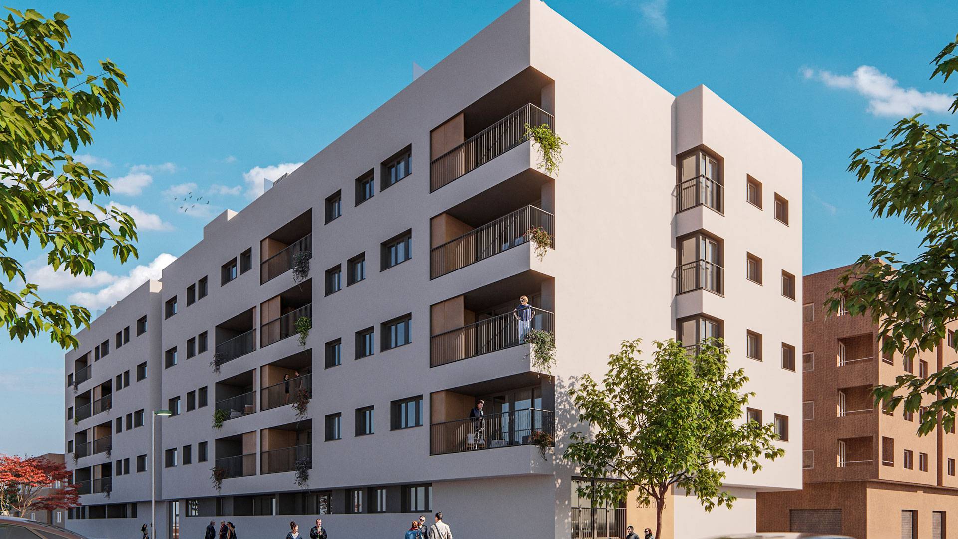 Promoción residencial Beterhomes, proyecto de edificación de Rover Grupo